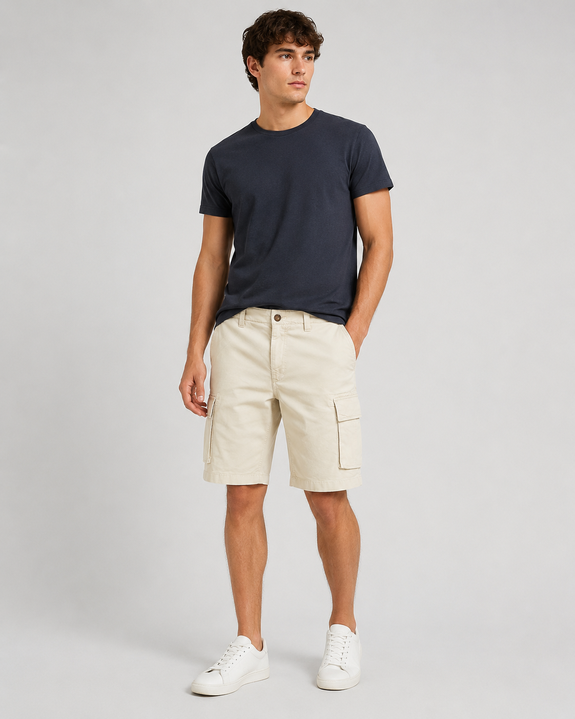 AMERICA/2-S REGULAR FIT CARGO SHORT TROUSER