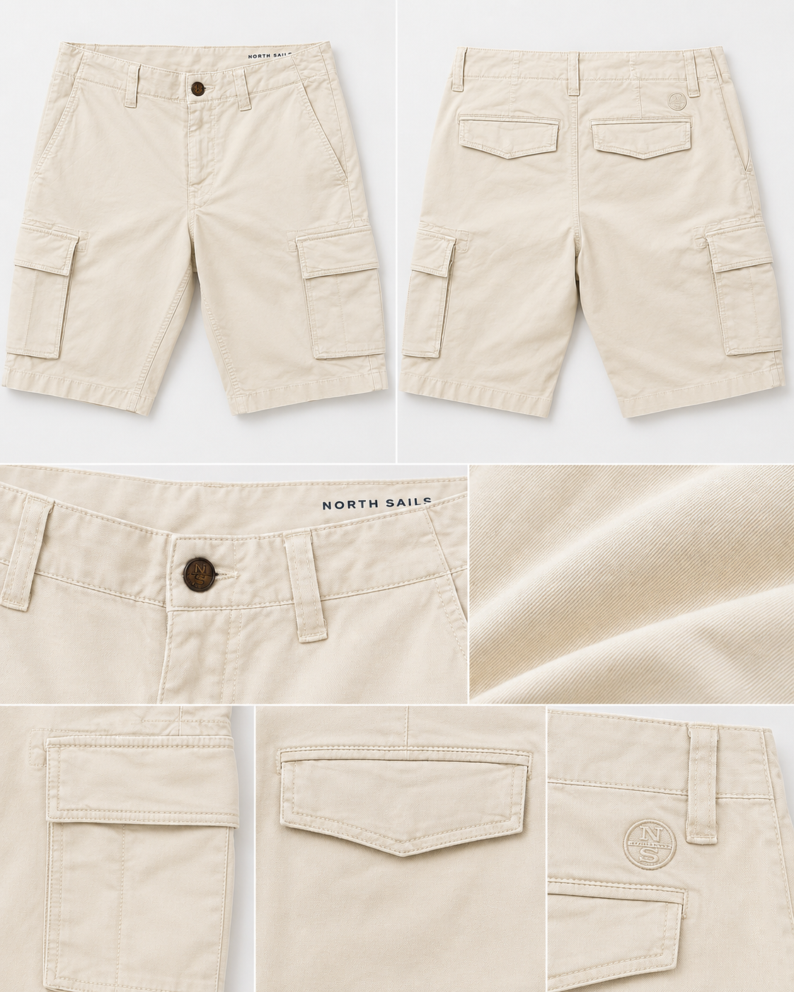 AMERICA/2-S REGULAR FIT CARGO SHORT TROUSER