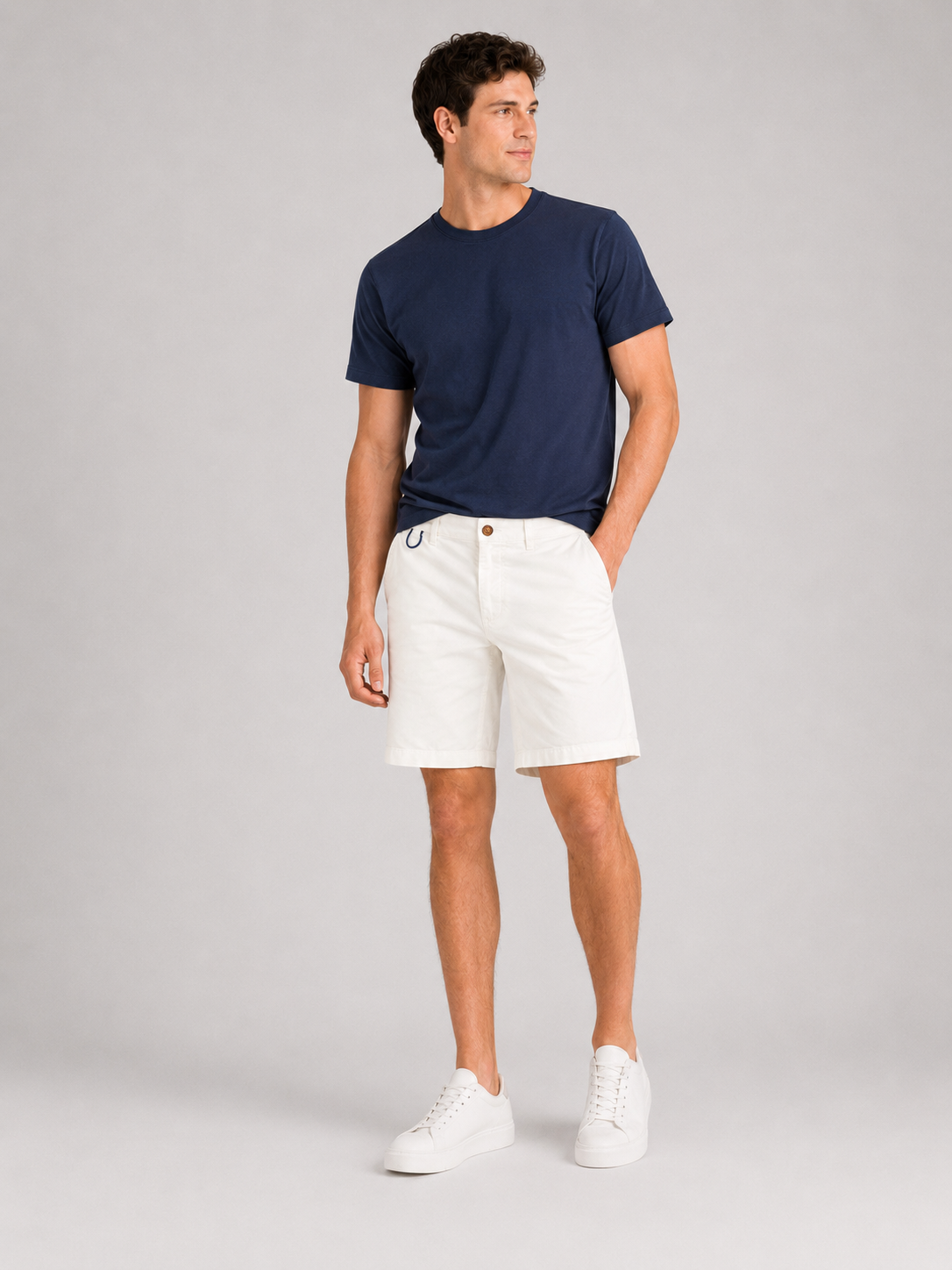 STAR /S- REGULAR FIT CHINO SHORT TROUSER