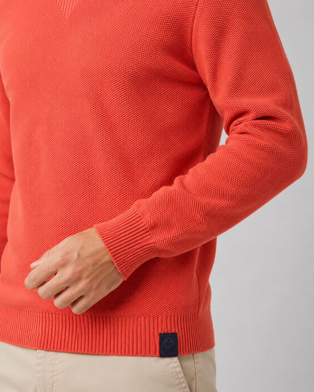Crewneck 12 gg knitwear sweatshirt
