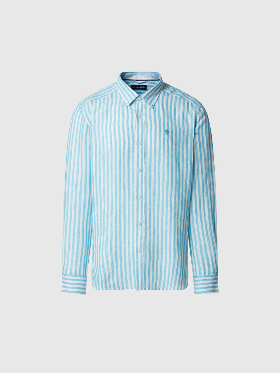 Shirt spread collar long sleeve