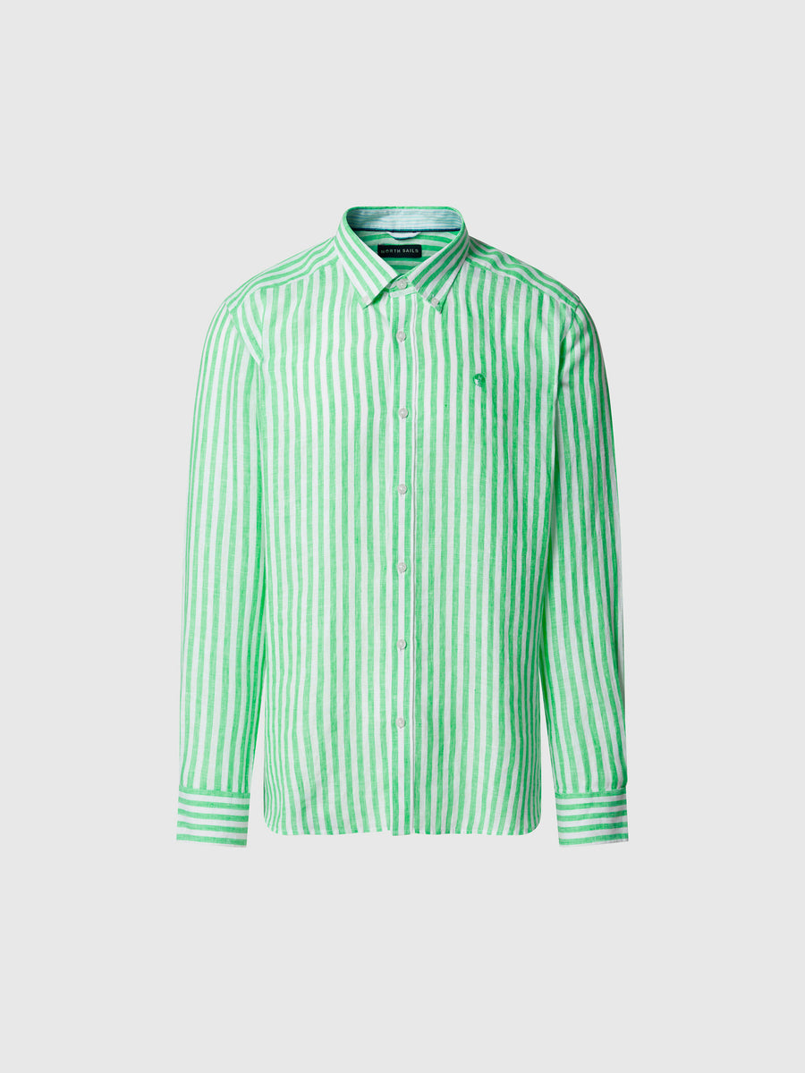 Shirt spread collar long sleeve