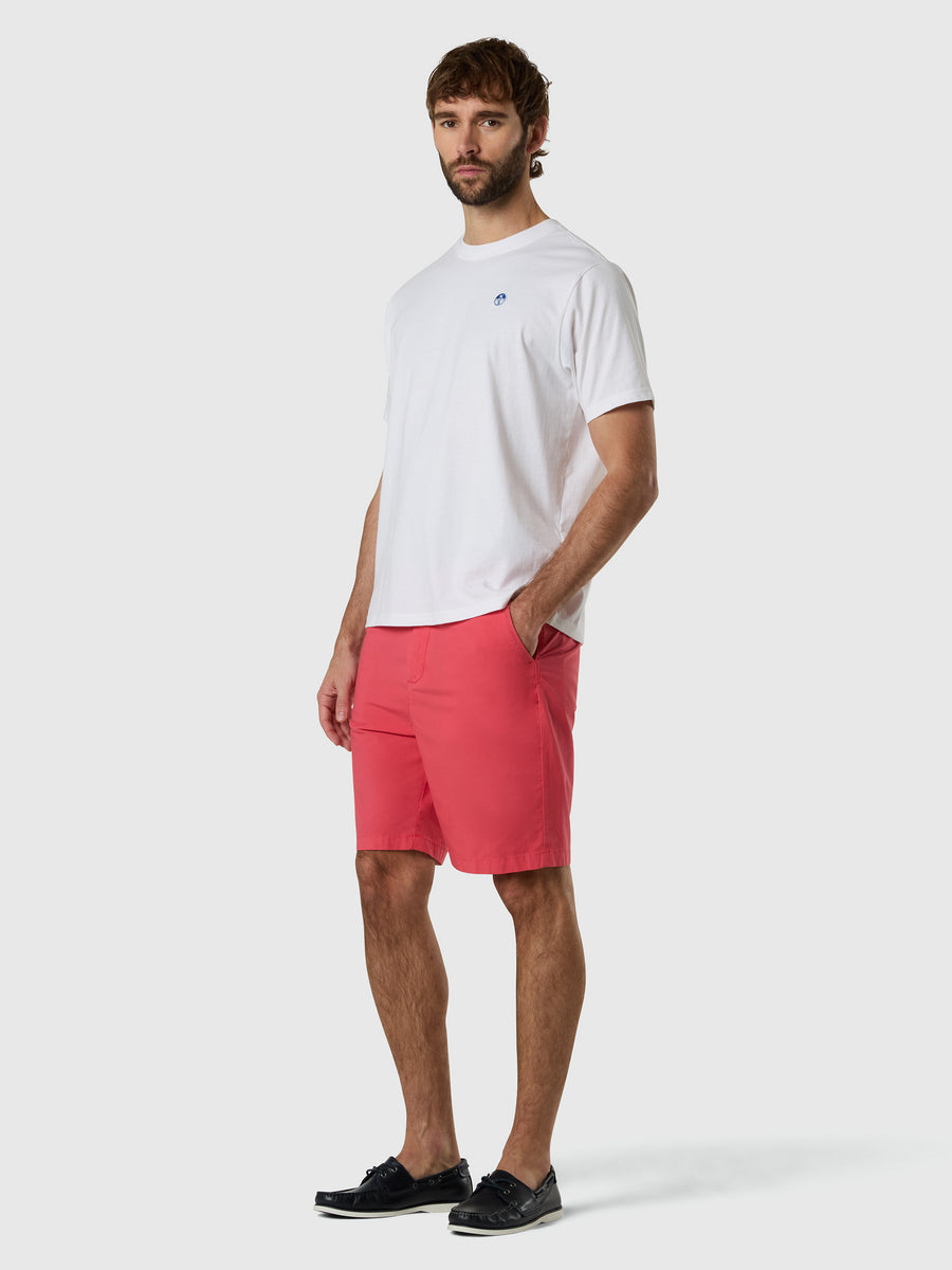 T-shirt con patch logata