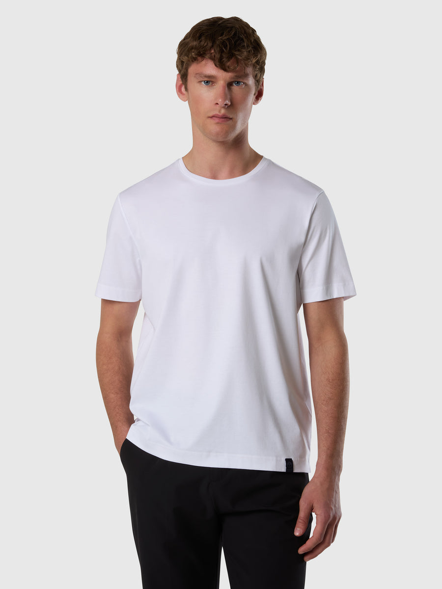T-shirt in jersey di modal