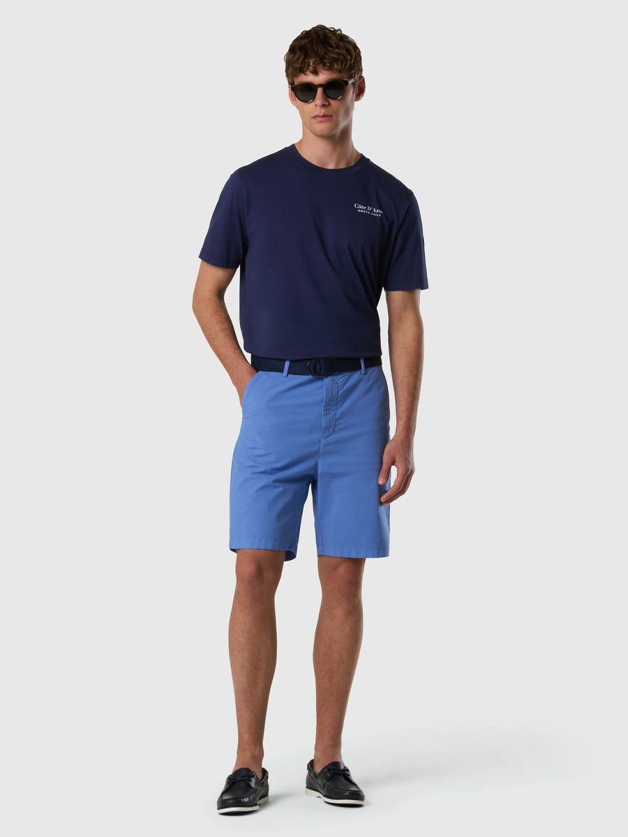 T-shirt con stampa French Riviera
