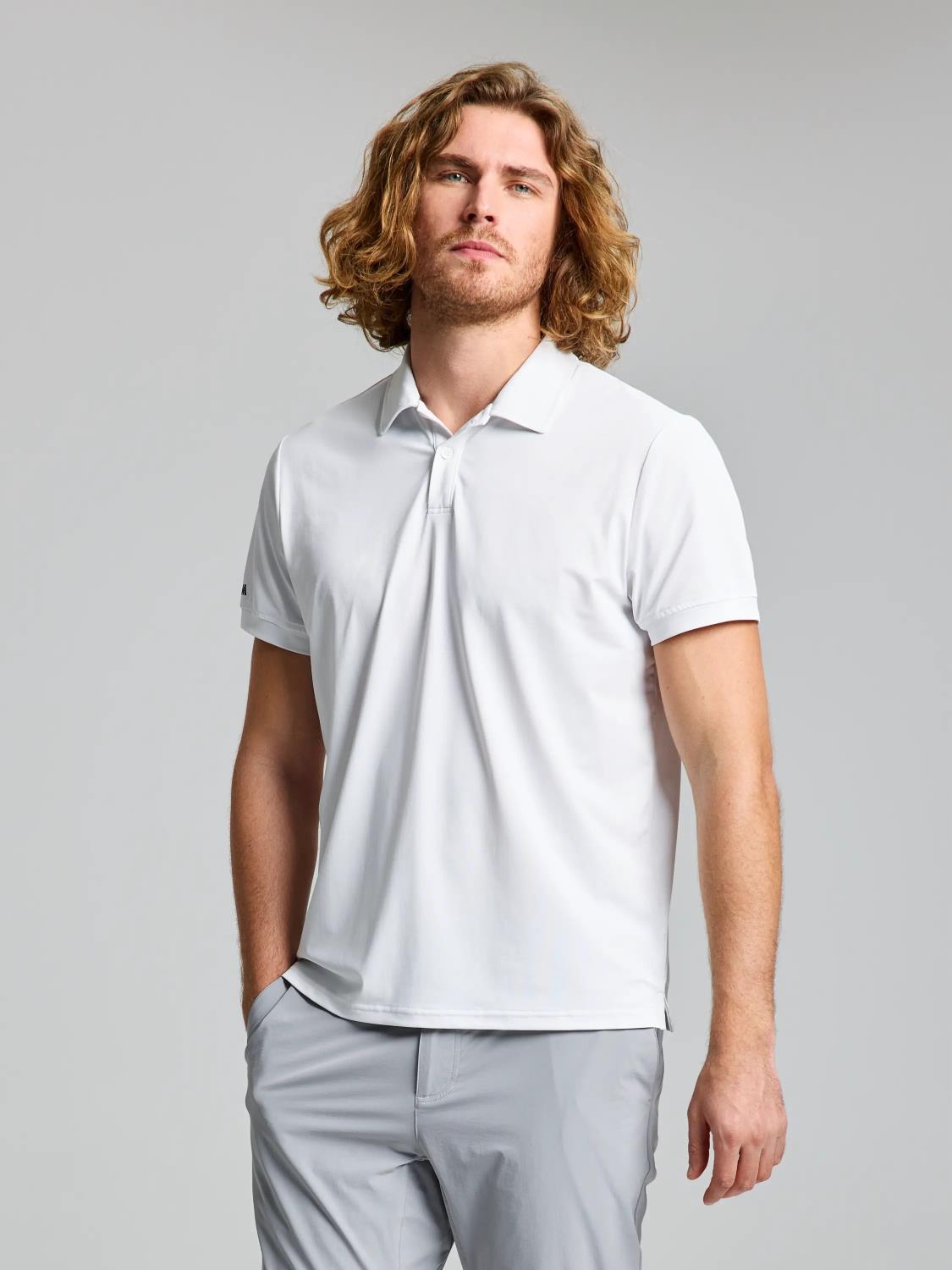 TECH PIQUE POLO SS