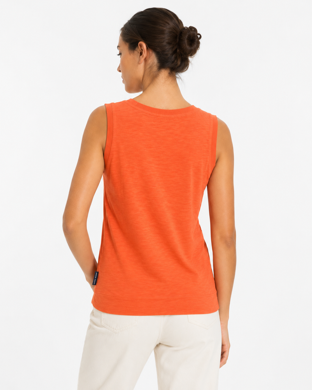 Tank top in jersey fiammato