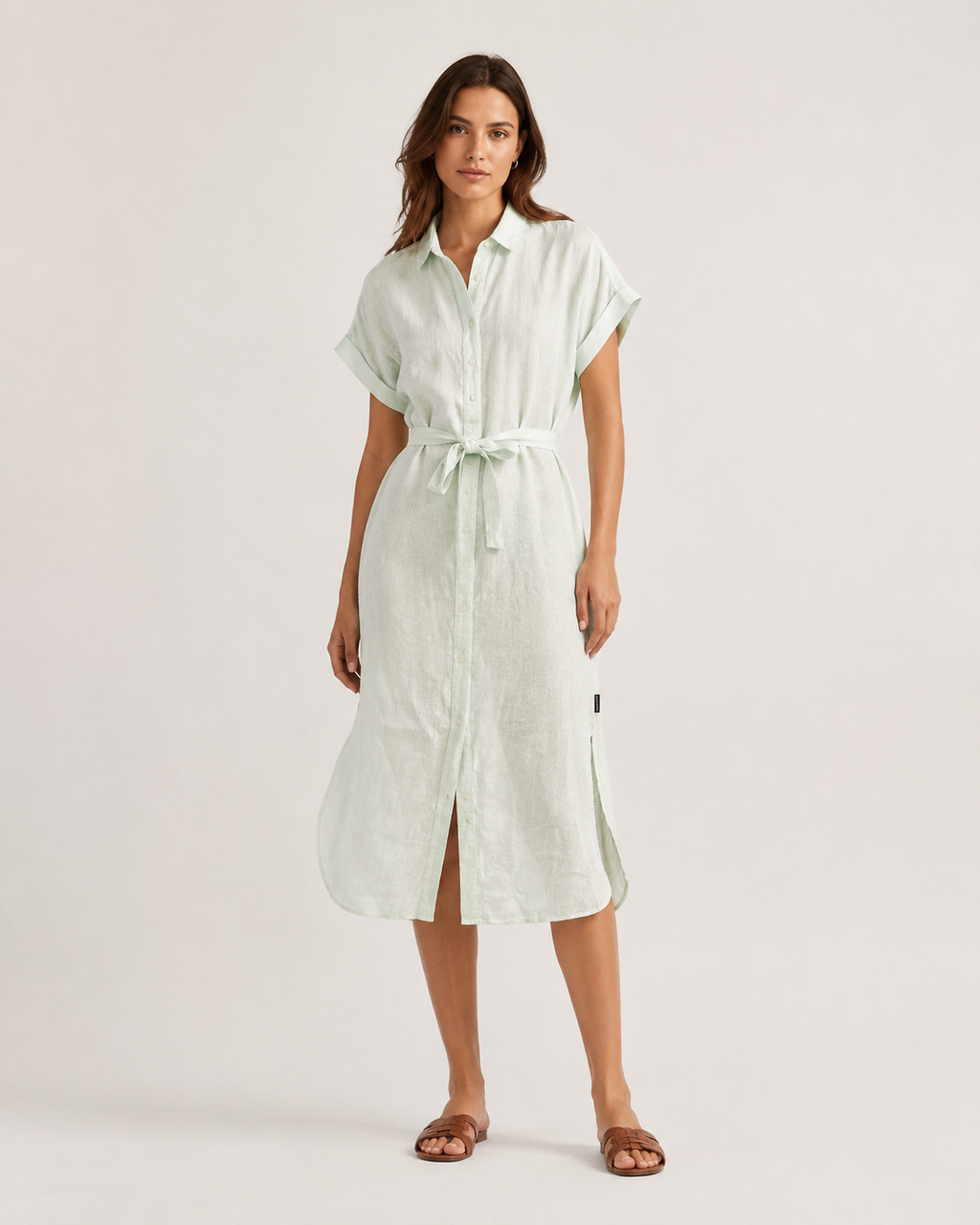 Long dress short sleeve