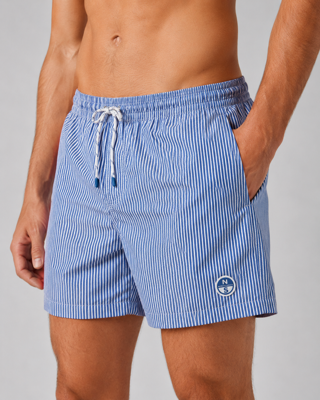 SEERSUCKER VOLLEY BEACHWEAR 40CM