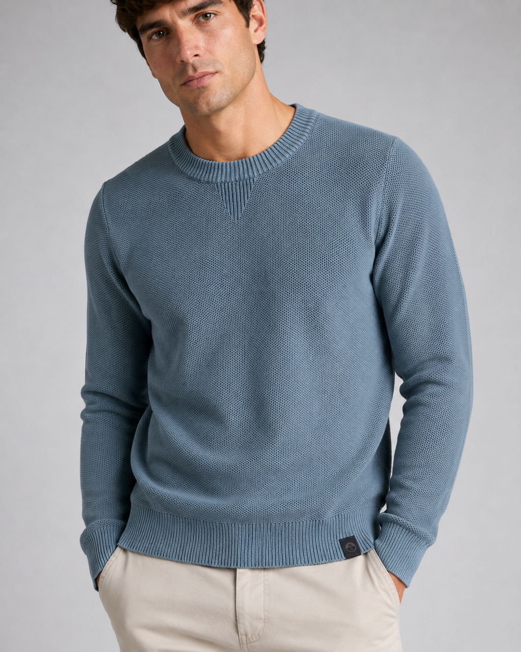 Crewneck 12 gg knitwear sweatshirt