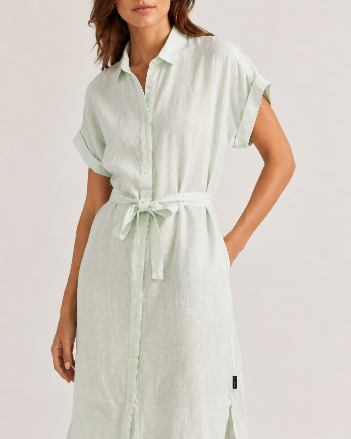 Long dress short sleeve