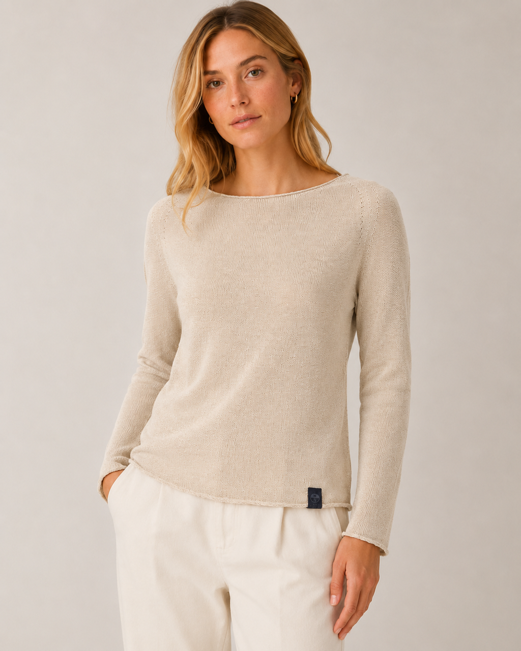 SEAMLESS CREWNECK  7 GG KNITWEAR  sweatshirt
