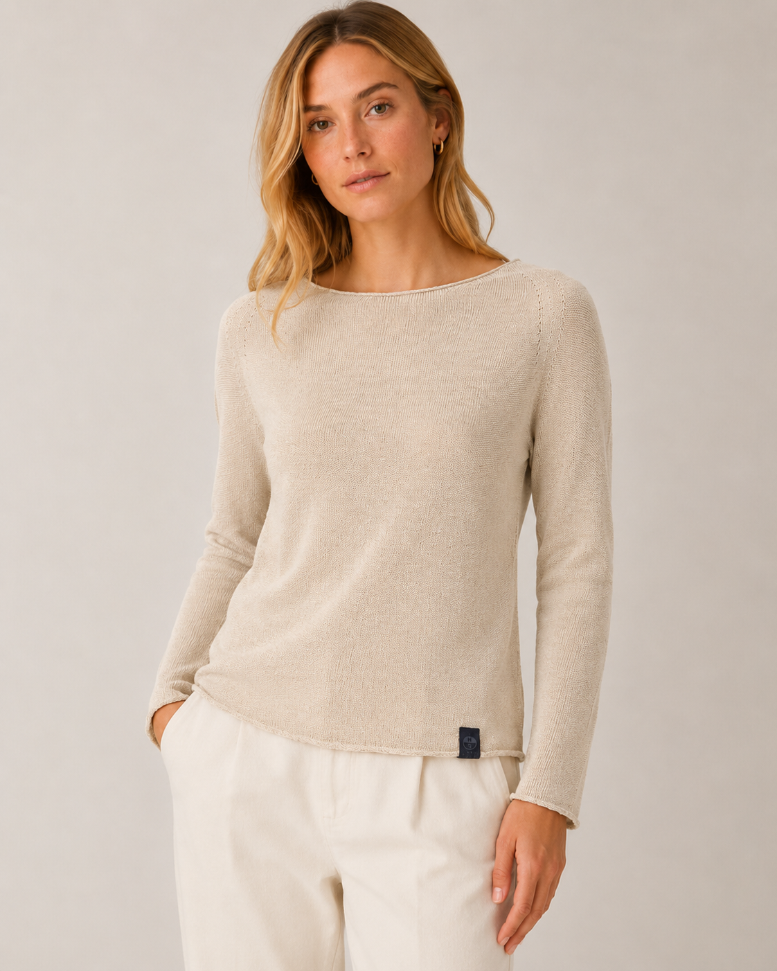 SEAMLESS CREWNECK  7 GG KNITWEAR  sweatshirt