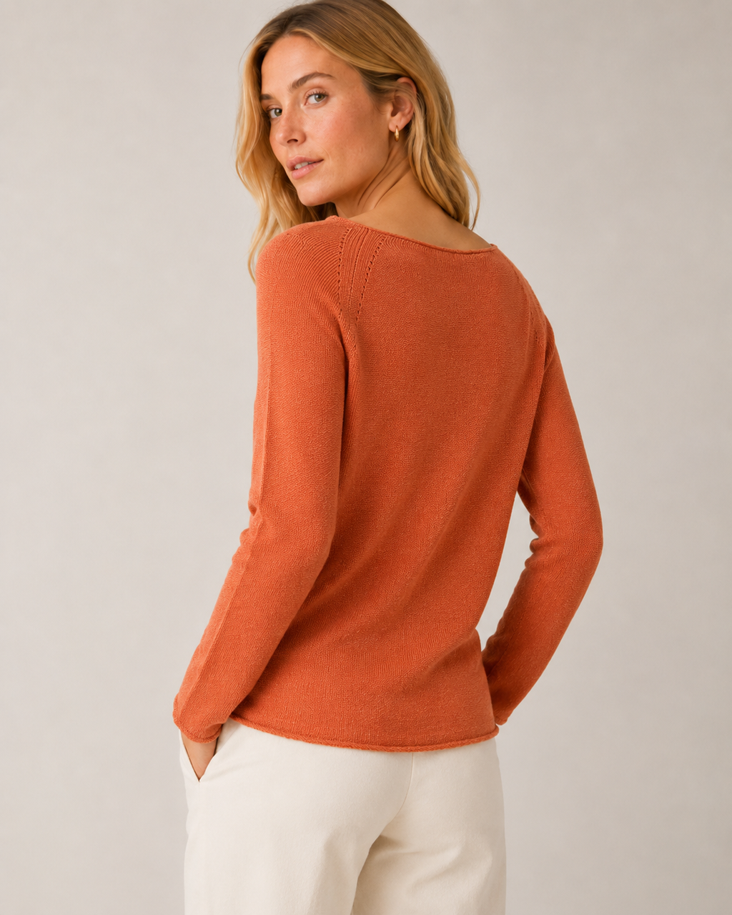 SEAMLESS CREWNECK  7 GG KNITWEAR  sweatshirt