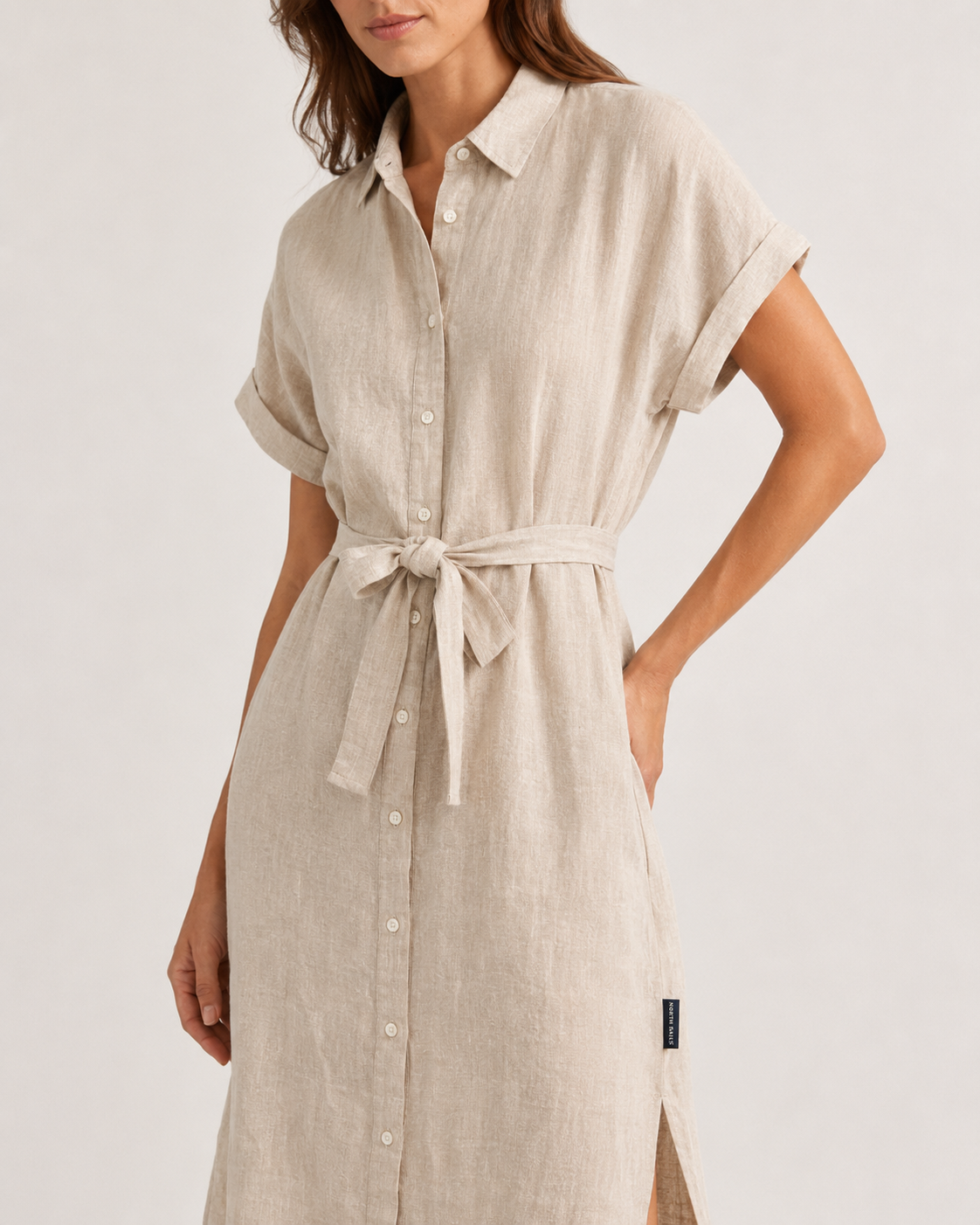 Long dress short sleeve