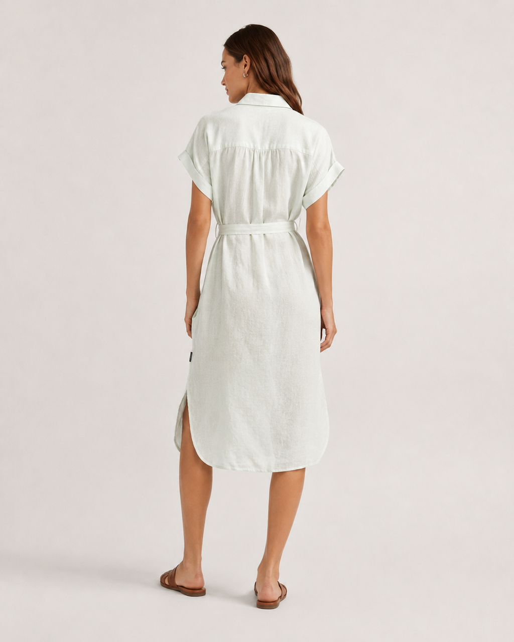 Long dress short sleeve